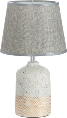 Прикроватная лампа Risalux Джина 9627147 (бежевый/серый)
