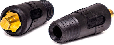 Вилка кабельная для сварочного аппарата AURORA 70 MMQ 400А 24mm / 26546