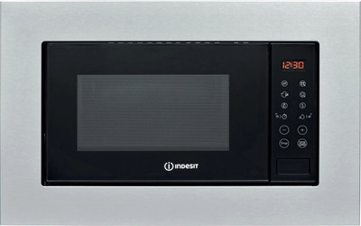 Микроволновая печь Indesit MWI 120 GX (серебристый/черный)