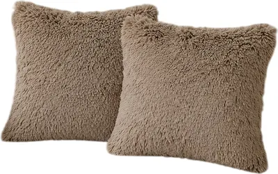 Комплект подушек декоративных MATEX Plush Line / 55-211 (2шт, кофейный)