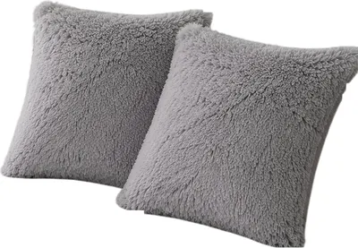 Комплект подушек декоративных MATEX Plush Line / 55-228 (2шт, серый)