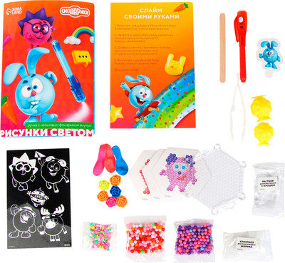 Набор для опытов Смешарики Крош и Нюша / 10609636