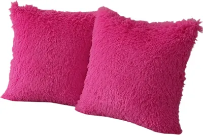 Комплект подушек декоративных MATEX Plush Line / 56-928 (2шт, фуксия)