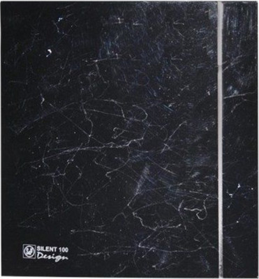 Вентилятор накладной Soler&Palau Silent-100 CRZ Marble Black Design / 5210401500-434900