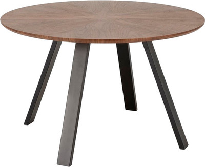 Обеденный стол Halmar Danilo (орех/черный)