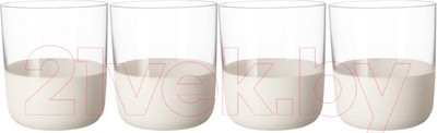 Набор бокалов Villeroy & Boch Manufacture Rock Blanc / 11-3799-8250 (4шт)