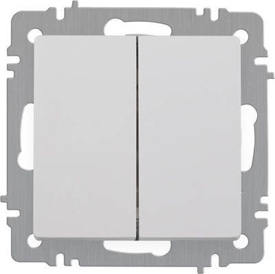 Выключатель INTRO Accent 6-104-01 / Б0063452 (белый)