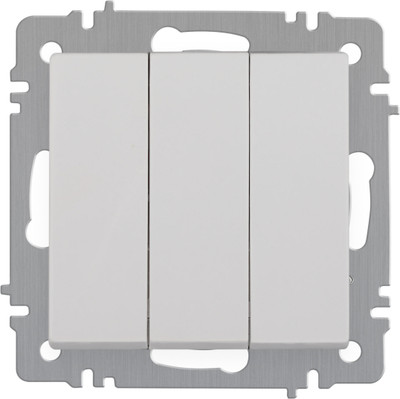 Выключатель INTRO Accent 6-106-01 / Б0063531 (белый)