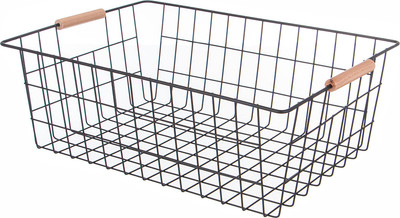 Корзина для хранения Agness 917-126 (черный)