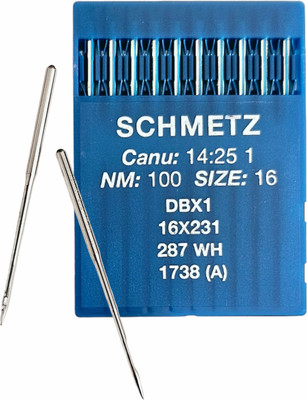 Набор игл для промышленной швейной машины Schmetz DBx1 100 Sch-10 (10шт, универсальные)