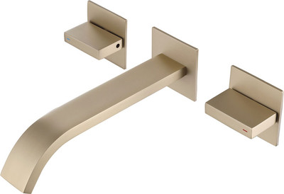 Смеситель Abber Wasserfall AF8612G (золото матовое)