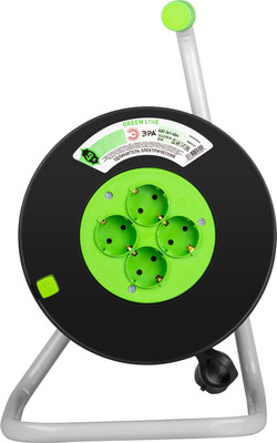 Удлинитель на катушке ЭРА Greenline KAT-3x1-40m / Б0065116