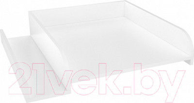 Рамка для пеленания Polini Kids Simple 610 с полкой / 0001847.9 (белый)