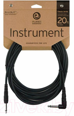 Кабель гитарный Planet Waves PW-CGTRA-20