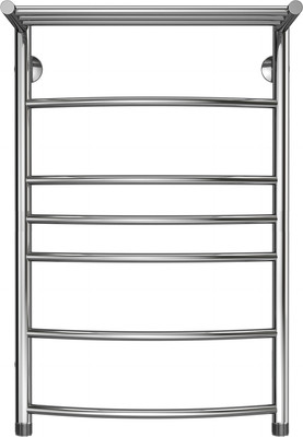 Полотенцесушитель водяной GRANULA Евро Дуга 50x80 с полкой (нижнее подключение)