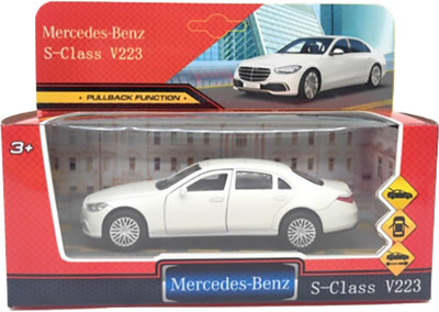 Автомобиль игрушечный Технопарк Mercedes-Benz S-Class v223 / SCLASS-13-WH (белый)
