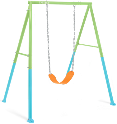 Качели Intex 44113 (зеленый/голубой)