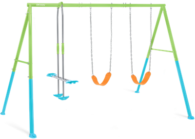 Качели Intex 44121 (зеленый/голубой)