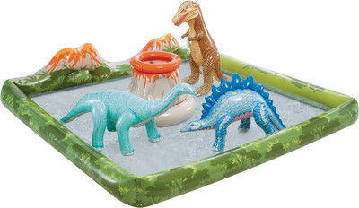 Водный игровой центр Intex Jurassic Adventure / 56132 (200х200х36)