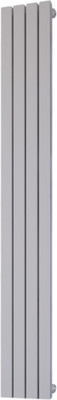 Радиатор стальной Faberg Quadro 1/50 (белый RAL-9016, 4 секции)