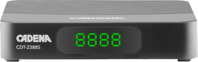 Тюнер цифрового телевидения Cadena CDT-2388S (черный)