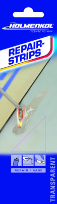Пластик ремонтный для лыж Holmenkol Repair Strips 24402 (5шт, прозрачный)