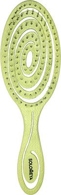Расческа-массажер Solomeya Detangling Bio Hair Brush / 14-2046 (зеленый)