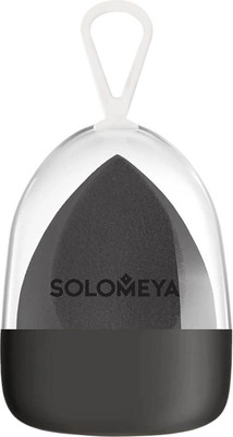 Спонж для макияжа Solomeya Flat End blending / 06-960 (черный)