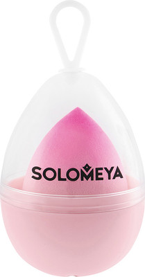 Спонж для макияжа Solomeya Large Flat End blending / 06-970 (розовый градиент)