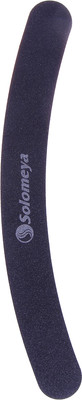 Пилка для ногтей Solomeya Бумеранг Curved Black File 100/180 / 06-624