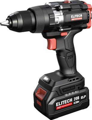 Аккумуляторная дрель-шуруповерт Elitech CD 20BL2 (205727)