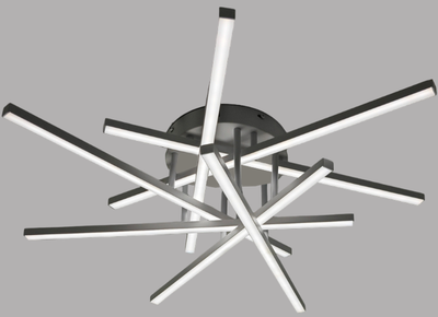 Потолочный светильник Mirastyle XL-60123/7B SWT