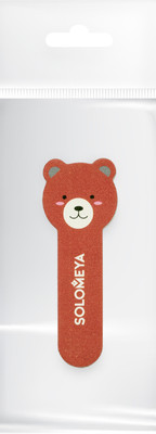 Пилка для ногтей Solomeya Little Bear 180/220 грит / 06-1159