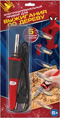 Выжигатель по дереву MultiArt Супер герой / VA-091916