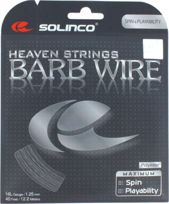 Струна для теннисной ракетки Solinco Barb Wire 16L/1.25мм / 1920045 (12.2м)