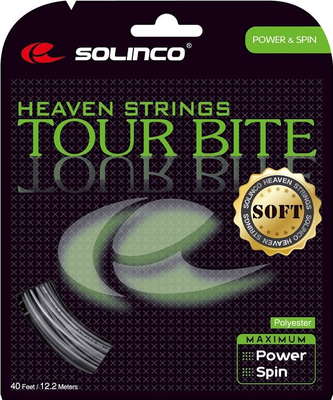 Струна для теннисной ракетки Solinco Tour Bite 16 SOFT/1.30мм / 1920059 (200м)