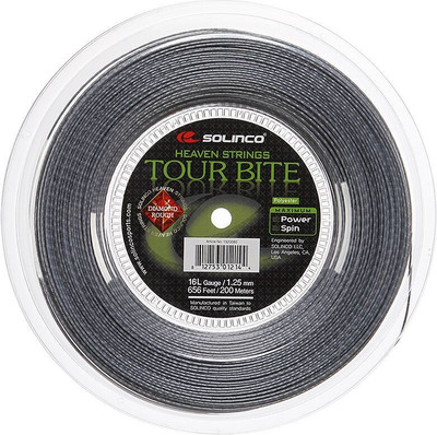 Струна для теннисной ракетки Solinco Tour Bite 16L D Rought 16 /1.25мм / 1920080 (200м)