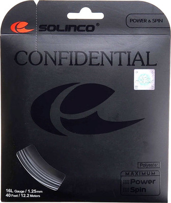 Струна для теннисной ракетки Solinco Confidential 16L/1.25мм / 1920207 (12.2м)