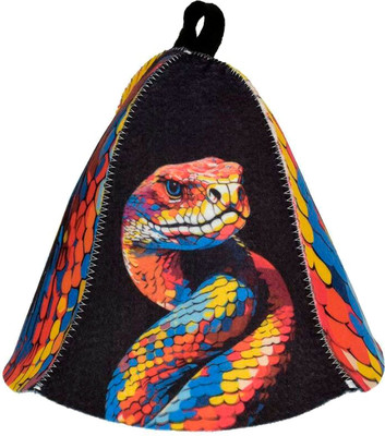 Шапка для бани Hot Pot Змея 41405