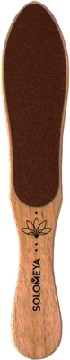 Терка для ног Solomeya Professional Wooden Foot 80/150 грит / 06-1139