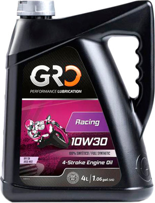 Моторное масло GRO Racing 10W30 / 9007360 (4л)