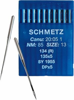 Набор игл для промышленной швейной машины Schmetz DPx5 85 Sch-10 (10шт, универсальные)