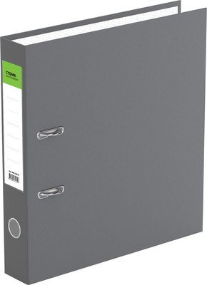 Папка-регистратор Стамм Стандарт / ММ-31819 (серый)