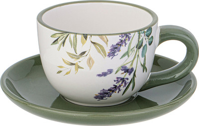 Чашка с блюдцем Agness 358-2153