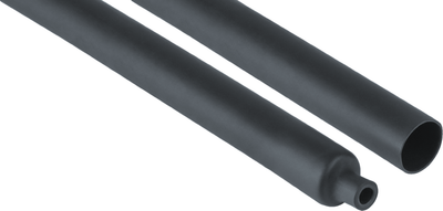 Трубка термоусаживаемая Navigator 93698 / 3:1- 6/2 (10шт, черный)