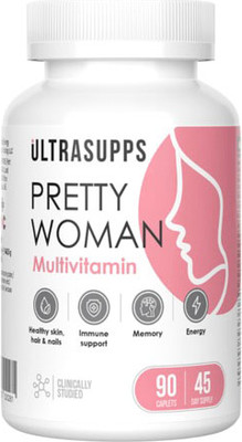 Витаминно-минеральный комплекс Ultrasupps Pretty Woman Multivitamin (90 капсул)
