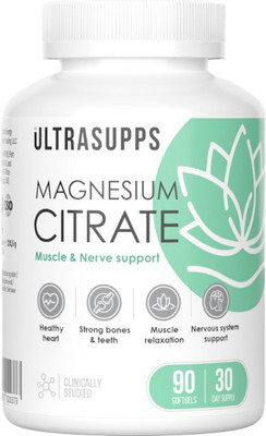 Минерал Ultrasupps Магний цитрат (90 капсул)