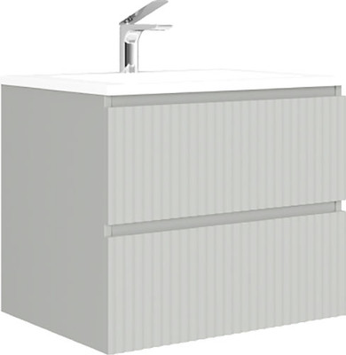 Тумба под умывальник Raval Coste 60 / Cst.01.60/P/GRS/RL (подвесная)