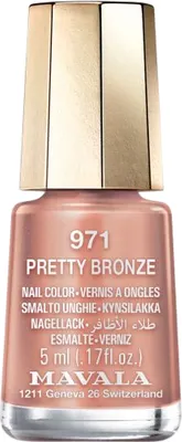 Лак для ногтей Mavala тон 971 Pretty Bronze (5мл)