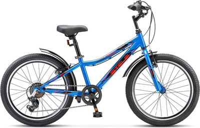 Детский велосипед STELS Pilot 230 V 20 (11, синий, разобранный, в коробке)